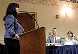 Willa Mays speaks at the Coal Ash Hearing in Charlotte, N.C.