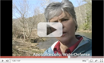 Watch our video about our work to hold the coal companies accountable for their pollution at appvoices.org/waterdefense/