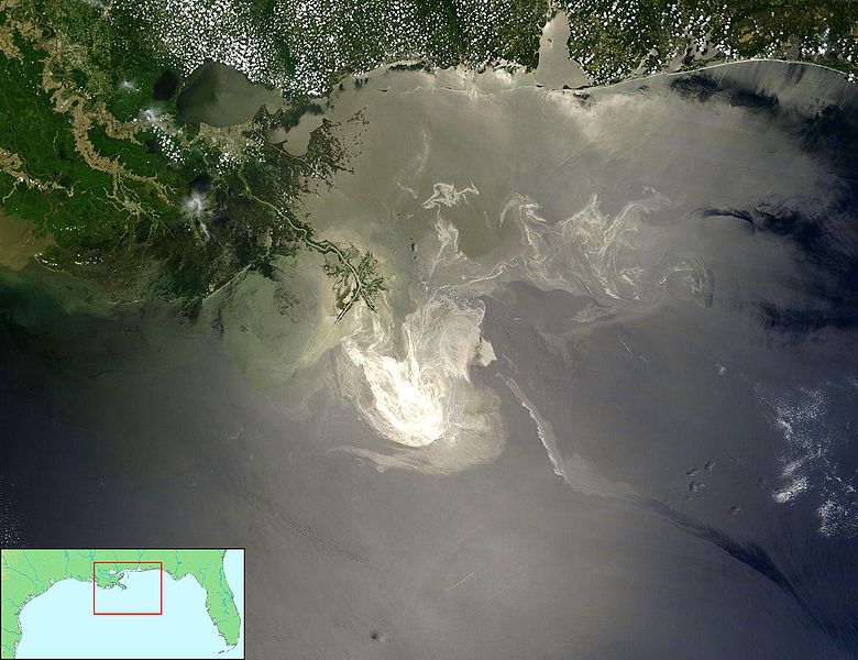 pictures of oil pollution. BP Oil Spill Parallels