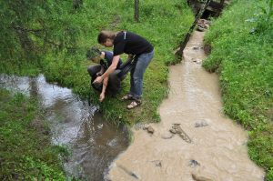 Riverkeepers testing dirty water
