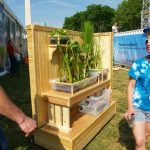Small working model at the Sustainable Design Expo