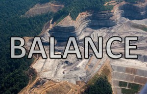 According to some in Congress, supporting mountaintop removal is the same as advocating for a balance between the environment and economy.