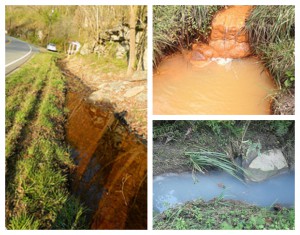 Water polluted by mining in eastern Kentucky. Photos by Appalachian Citizens Enforcement Project via Flickr.