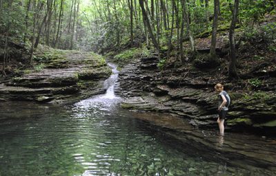 The highly popular Devil’s Fork Trail and Devil's Bathtub in Southwest Virginia have been earmarked for federal 