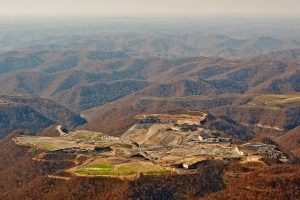 Photos of mountaintop removal coal mining by Carl Galie 