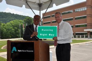 Why would a bankruptcy judge approve a bonus plan for a bankrupt coal company that was “written almost entirely by the executives who hope to exact almost $12 million of profit from it?” Photo of West Virginia Gov. Early Ray Tomblin and Alpha CEO Kevin Crutchfield via Flickr