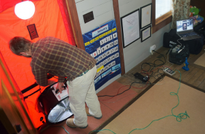 John Kidda, a Boone-area home energy contractor, donated an extensive energy audit on the a local home as part of the "High Country Home Energy Contest." 