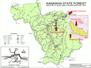 Map courtesy Kanawha Forest Coalition 