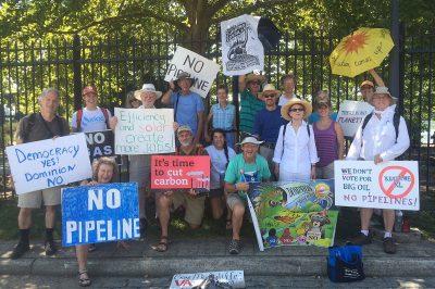 In July, 2016, more than 600 people gathered in Richmond, Va., for the “March on the Mansion” to ask Gov. Terry McAuliffe to stand against proposed pipelines in the state.