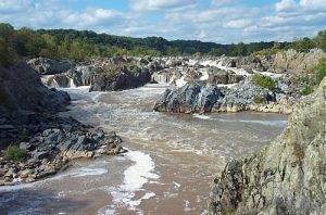 Great Falls on the Potomac River. Photo courtesy of the National Park Service