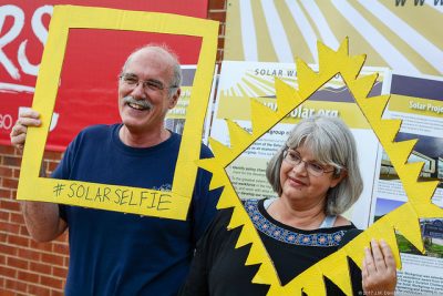 John and Lucy Graves of Bristol, Va. were among the 150 people attending the 2017 Solar Fair in Southwest Virginia