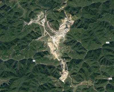 map of Twin Star mine