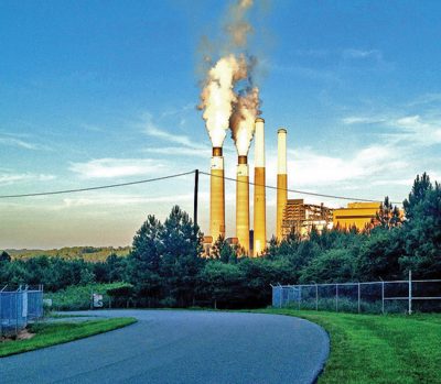 Duke Energy’s Belews Creek Power Plant. Photo courtesy of Appalachian Voices