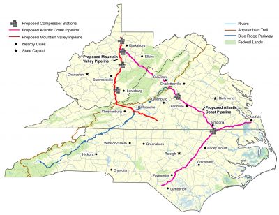 map of pipeline routes