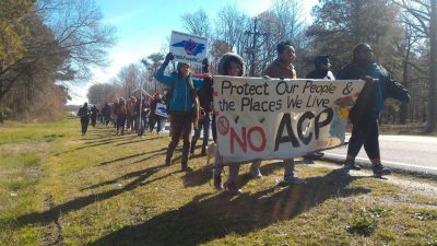 NC pipeline protestors