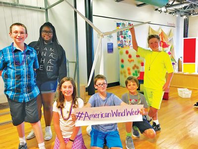 Kids At Wind Energy Summer Camp