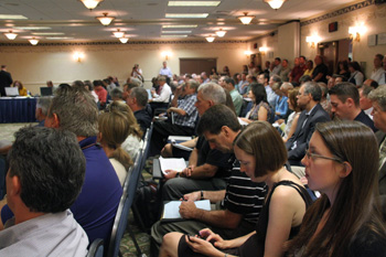 Standing room only at the Coal Ash Hearing in Charlotte, North Carolina