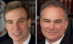 Senators Mark Warner (l) and Tim Kaine of Virginia are key to an upcoming vote on coal ash. 