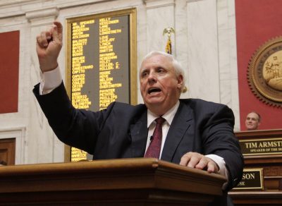 "We should never forget who brung us to the dance," Gov. Jim Justice said of the coal industry during the 2017 State of the State address. Photo via Wikimedia Commons.