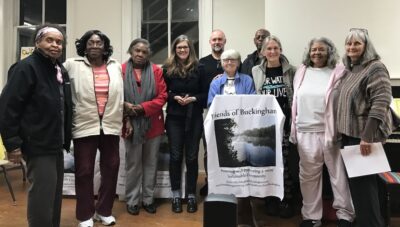 The Friends of Buckingham in Union Hill, Va., were one of many groups opposed to the Atlantic Coast Pipeline. Photo by Lara Mack