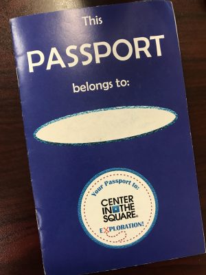 cover of student passport booklet