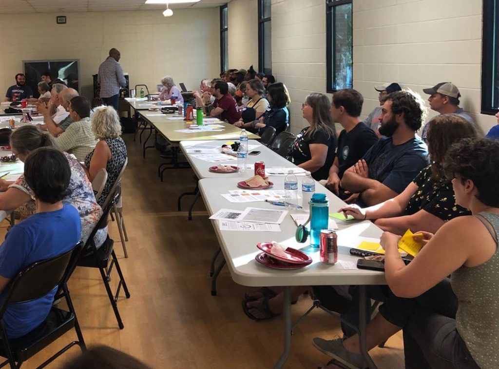 Listening sessions like this 2019 one in Tennessee, and the ones planned for North Carolina, help empower people to shape their energy systems.