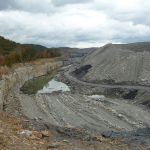 Image of a mountaintop removal mining site.
