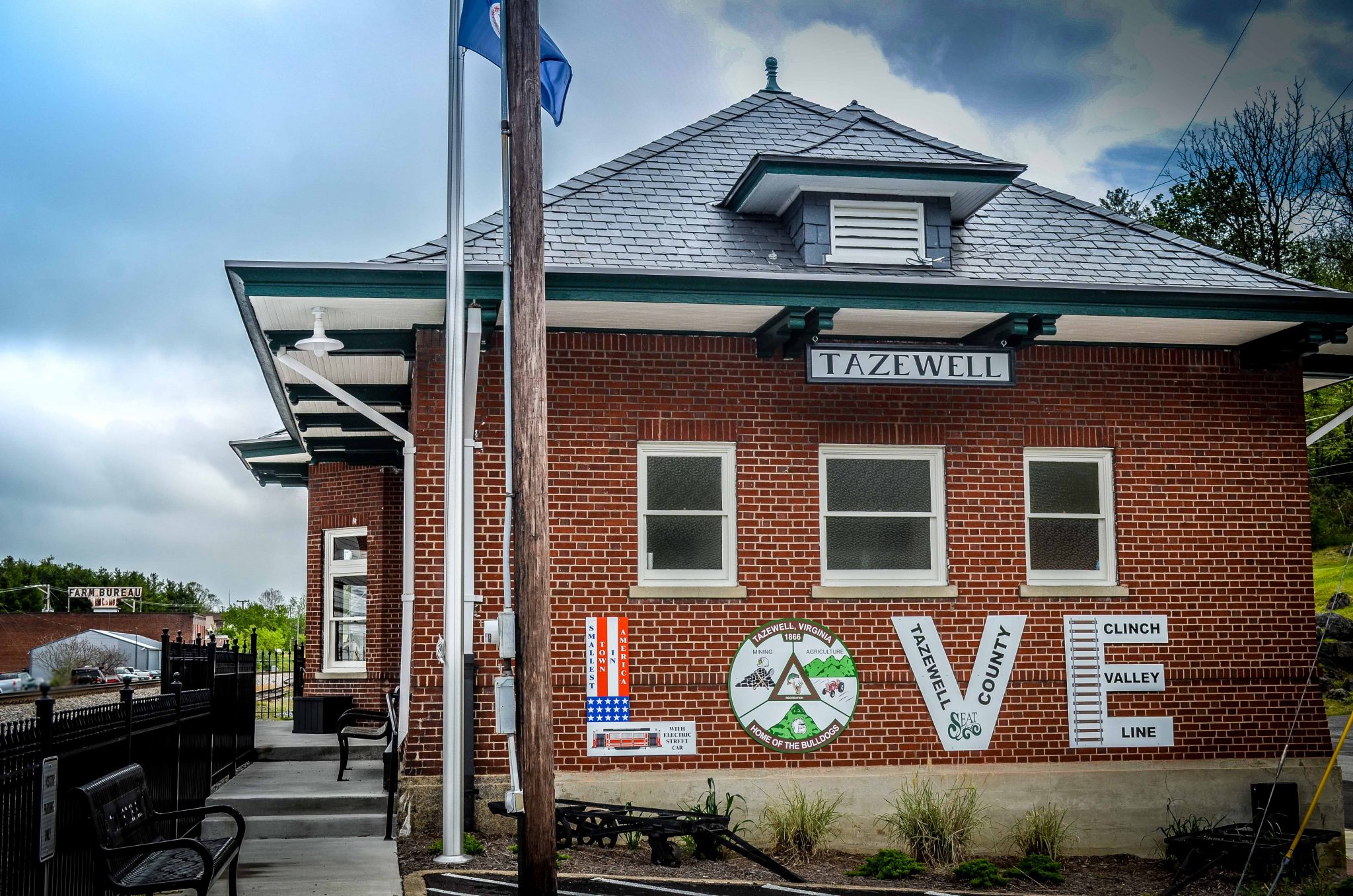 Renovated Tazewell train station