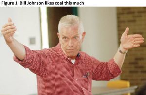 Rep. Bill Johnson really likes coal, and he's willing to put the health of Appalachia's streams and communities at risk to prove it.