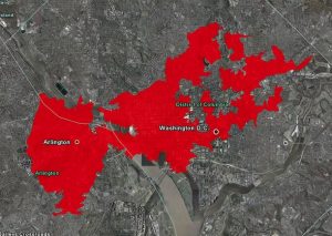 To meet current U.S. coal demand through surface mining, an area the size of Washington, D.C. — about 68 square miles — would need to be mined every 81 days, according to a new study.