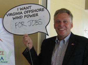 In his keynote address at the Environment Virginia Symposium, Gov. Terry McAuliffe said he plans to diversify Virginia’s economy by boosting the clean energy sector.