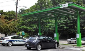 Brightfield charging station in Asheville, N.C. 