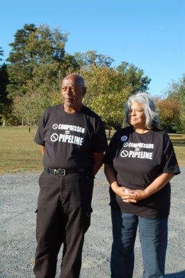 Buckingham County residents John and Ruby Laury