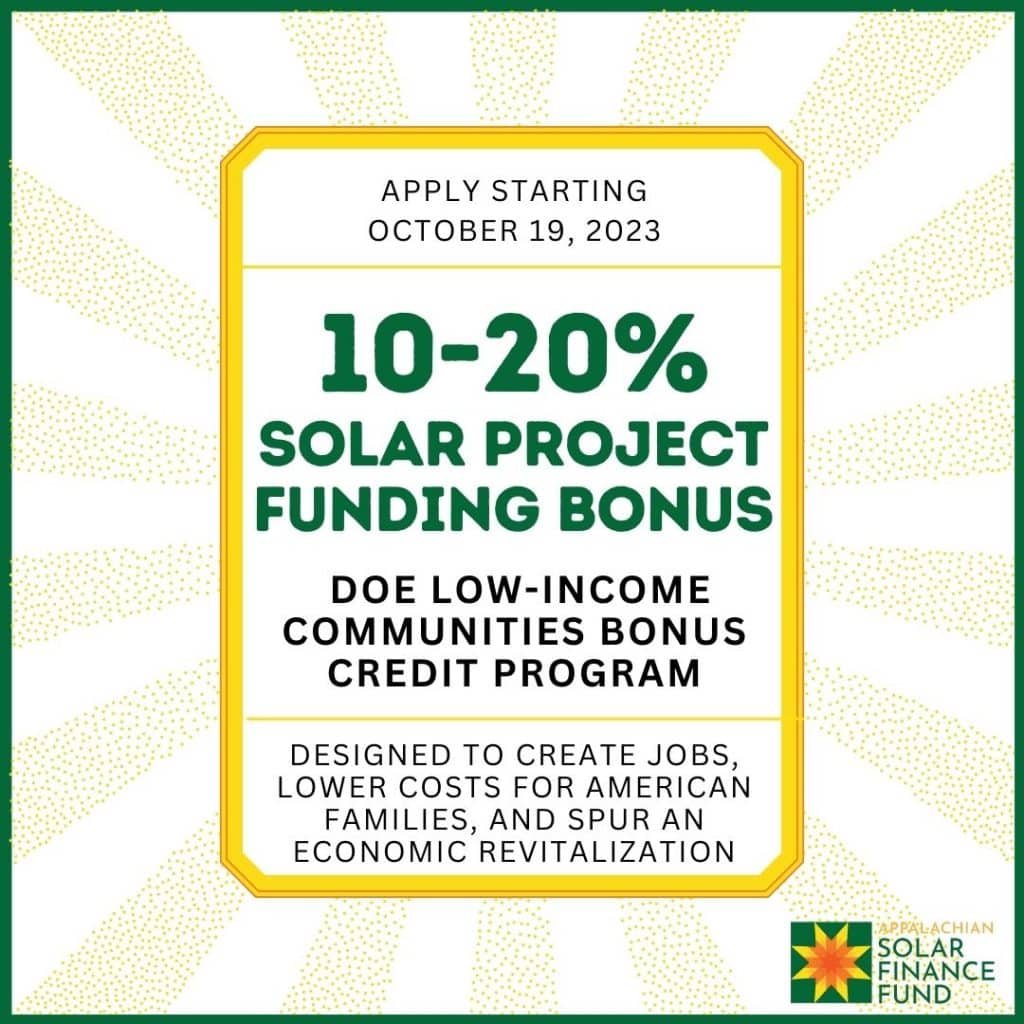 Guest post: Apply for a bonus 10 to 20% credit for solar project ...