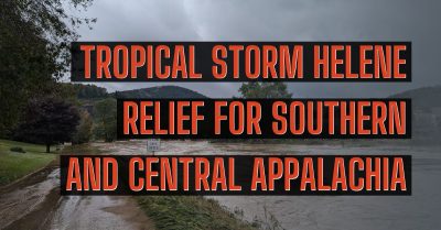 tropical storm helene relief for central and southern appalachia