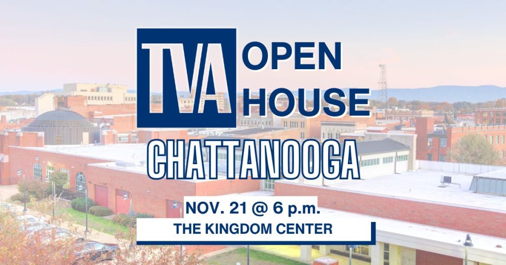 TVA OPen House Chattanooga Nov. 21