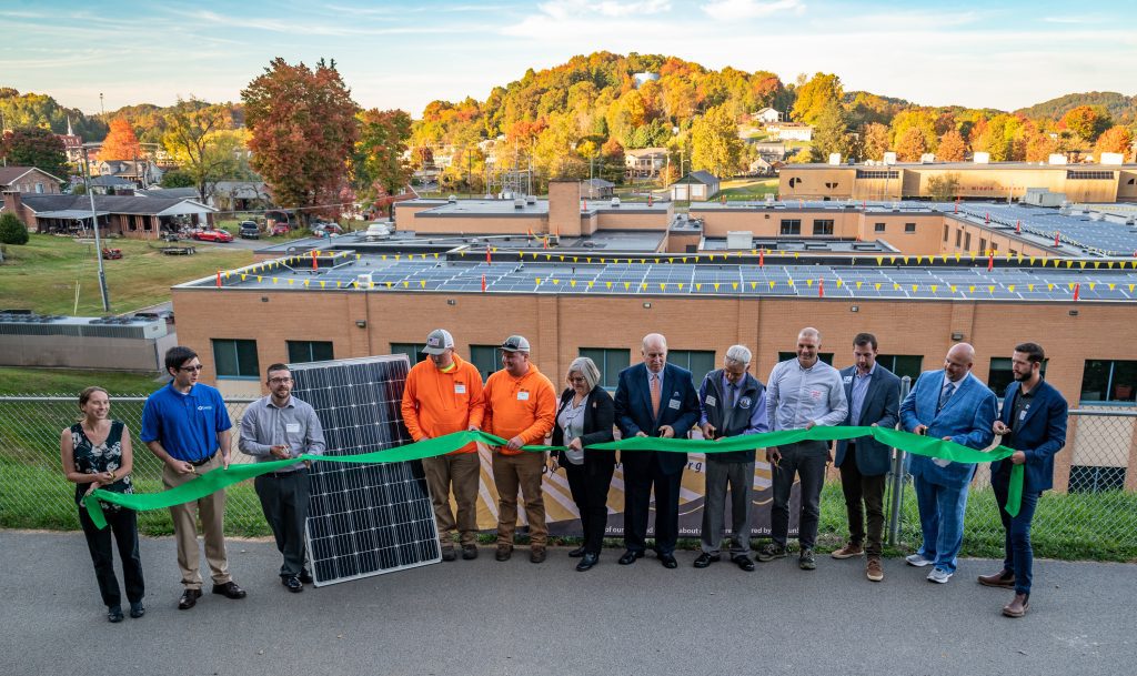 Wise VA Primary Solar panel event 2022 Credit Jimmy Davidson App Voices.
