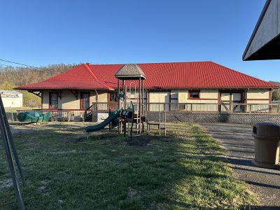During the Community Strong listening sessions, the town of Dungannon settled on the town’s historic depot as a site for developing a local resilience hub. Photo by Rance Garrison