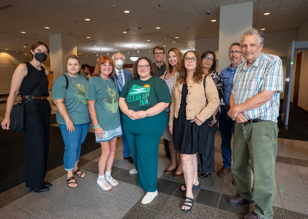 A group of labor leaders from unions and labor groups, along with Appalachian Voices, Sierra Club, and other environmental organizations, voiced unified opposition to reported efforts to privatize the Tennessee Valley Authority, our nation’s largest public utility.