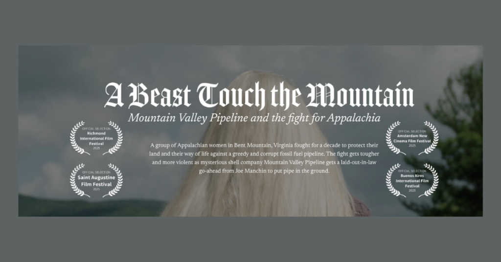 "A Beast Touch the Mountain" movie cover