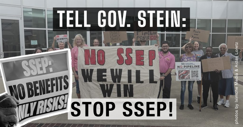 Tell Gov. Stein: Stop SSEP!