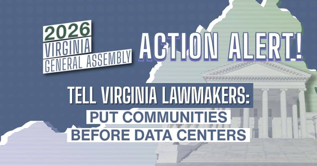 tell virginia lawmakers: put communities before data centers