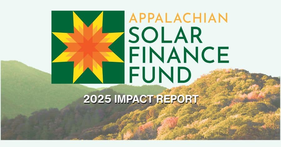 Appalachian Solar Finance fund impact report 2025