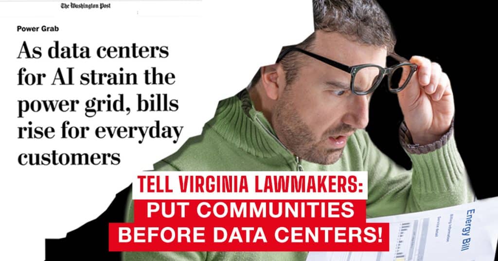 tell virginia legislators: data centers need to be good neighbors