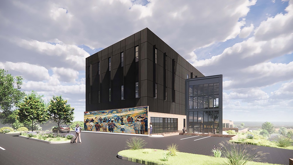 Project rendering courtesy of West Marion Inc.