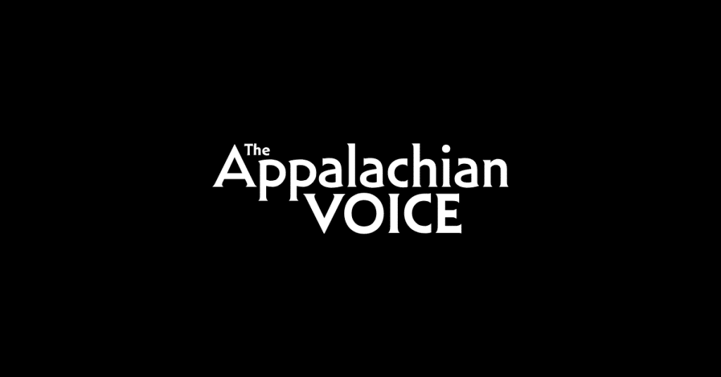 Voice logo on black background