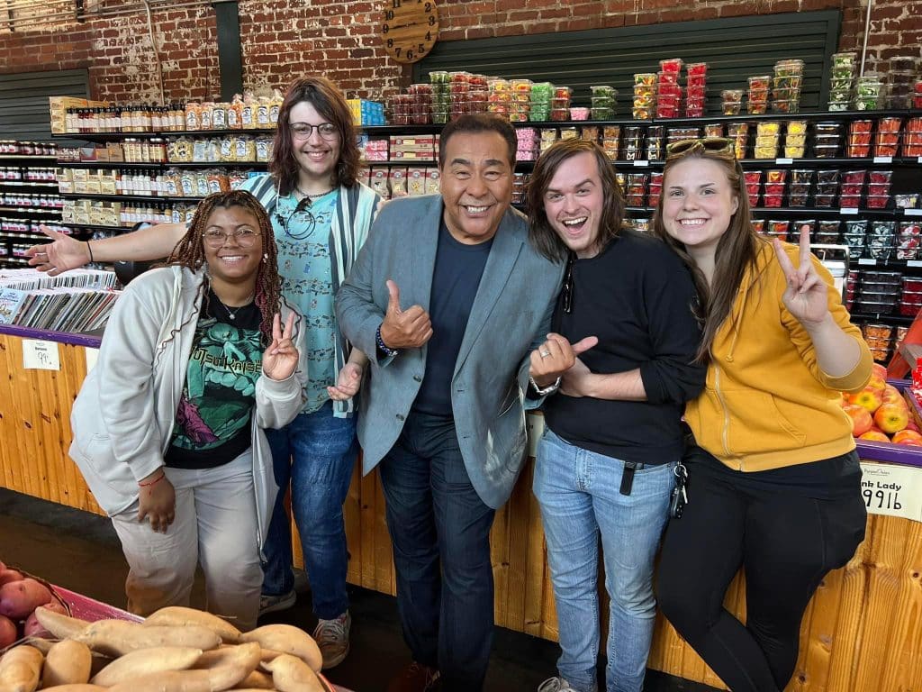 The hidden-camera show “What Would You Do?” filmed an episode in Charleston, West Virginia. Photo courtesy Dave Lavender