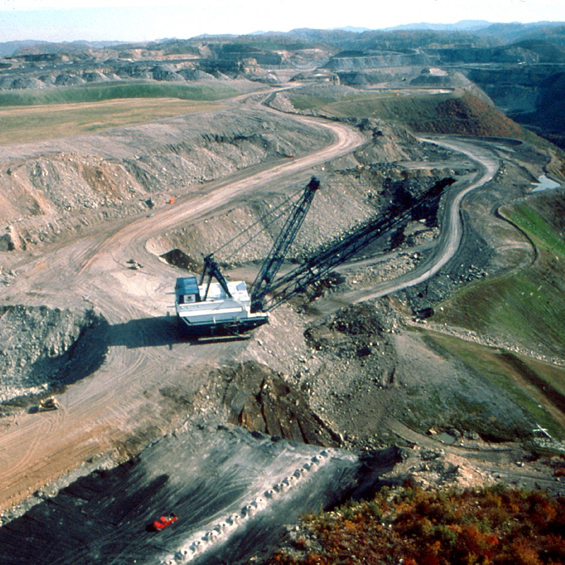 Mountaintop Removal Mining Site