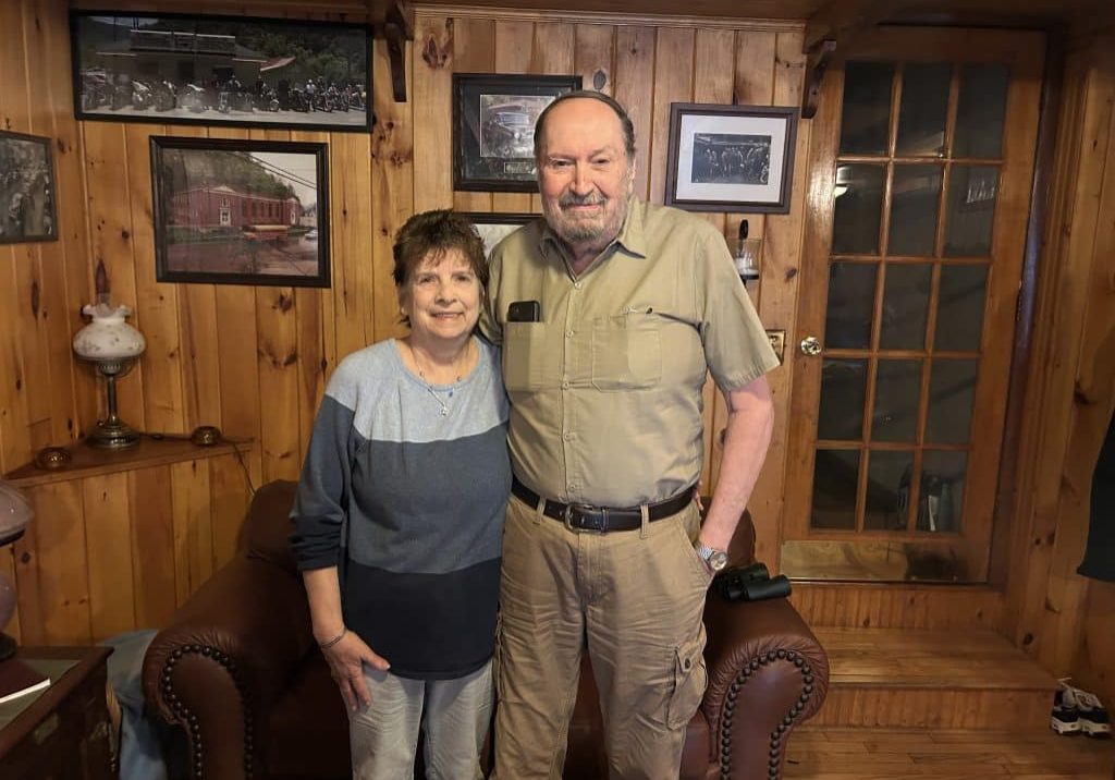 Seventh-generation Pike County resident and SOLVE steering committee member Larry Thacker and his wife, Sharon, at their home in Pompey.