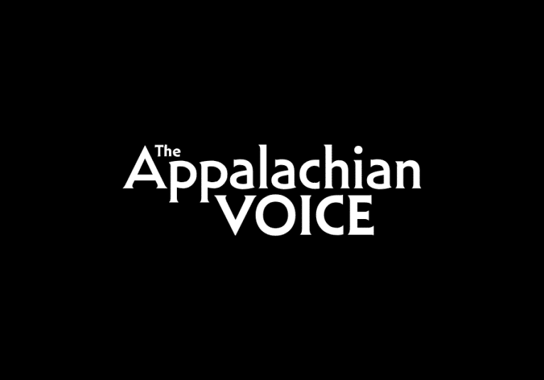 Voice logo on black background